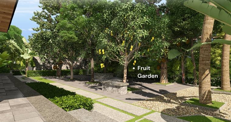 Fruit garden